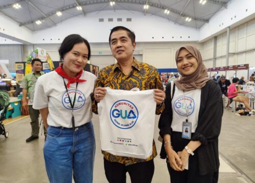 Komunitas GUA Kampanye Gaya Hidup Reuse di IIPE 2023